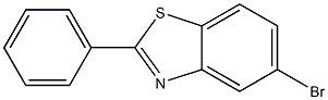 5-BROMO-2-PHENYL BENZOTHIAZOLE Struktur