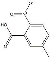 2-Nitro-5-methylbezoic acid Struktur