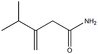 3-Isopropylbut-3-Enamide Struktur