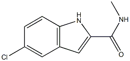 5-Chloroindole-2-carboxylic acid methylamide, 98% Struktur