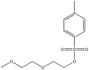 2-(2-Methoxyethoxy)ethyl 4-methylbenzenesulfonate Struktur