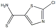 2-CHLORO-THIAZOLE-5-THIOCARBOXAMIDE Struktur