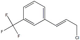 3-(trifluoromethyl)cinnamyl chloride Struktur