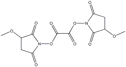 O,O''-OXALYLBIS(N-HYDROXY-3-METHOXYSUCCINIMIDE) Struktur