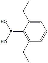 (2,6-DIETHYLPHENYL)BORONIC ACID Struktur