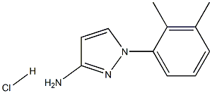 1-(2,3-DIMETHYLPHENYL)-1H-PYRAZOL-3-AMINE HYDROCHLORIDE Struktur