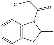 1-(CHLOROACETYL)-2-METHYLINDOLINE Struktur