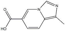 1-METHYLIMIDAZO[1,5-A]PYRIDINE-6-CARBOXYLIC ACID Struktur