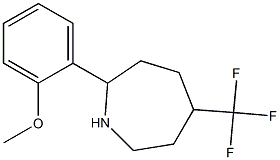 2-(2-METHOXYPHENYL)-5-(TRIFLUOROMETHYL)AZEPANE Struktur