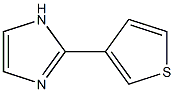 2-(3-THIENYL)-1H-IMIDAZOLE Struktur