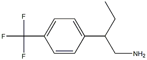 2-[4-(TRIFLUOROMETHYL)PHENYL]BUTAN-1-AMINE Struktur