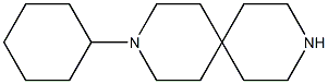 3-CYCLOHEXYL-3,9-DIAZASPIRO[5.5]UNDECANE Struktur