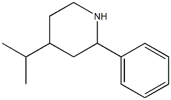 4-ISOPROPYL-2-PHENYLPIPERIDINE Struktur