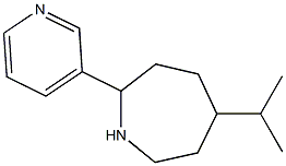 5-ISOPROPYL-2-PYRIDIN-3-YLAZEPANE Struktur