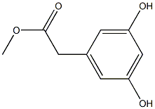 3,5-Dihydroxy Benzeneacetic acid methyl ester Struktur