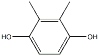 2,3-dimethyl-1,4-phendiol Struktur