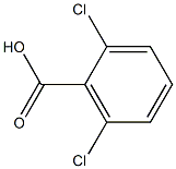 2,6-Dichlorbenzoic acid Struktur