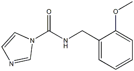 N-(2-methoxybenzyl)-1H-imidazole-1-carboxamide Struktur