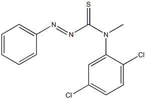 N-(2,5-dichlorophenyl)-N'-imino(phenyl)methylthiourea Struktur