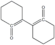 1,1'-bi(cyclohexan)-1-en-2-one Struktur