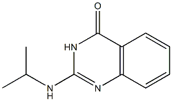 2-(isopropylamino)-4(3H)-quinazolinone Struktur