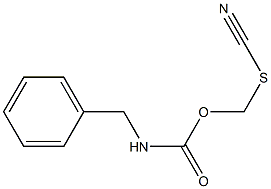 thiocyanatomethyl N-benzylcarbamate Struktur