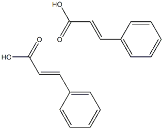 trans-3-Phenylacrylic acid(Cinnamic acid) Struktur