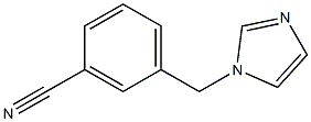 1-(3-Cyanobenzyl)-imidazol Struktur