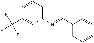 N1-benzylidene-3-(trifluoromethyl)aniline Struktur