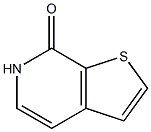 6,7-dihydrothieno[2,3-c]pyridin-7-one Struktur