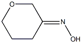 tetrahydro-2H-pyran-3-one oxime Struktur