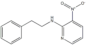 3-nitro-N-phenethyl-2-pyridinamine Struktur