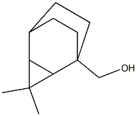 (3,3-dimethyltricyclo[3.2.2.0~2,4~]non-1-yl)methanol Struktur