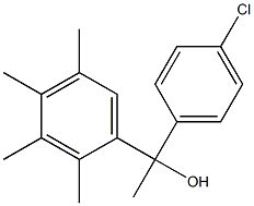 4'-Chloropentamethylbenzhydrol Struktur