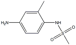 N-(4-amino-2-methylphenyl)methanesulfonamide Struktur