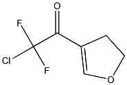 2-chloro-1-(4,5-dihydrofuran-3-yl)-2,2-difluoroethanone Struktur