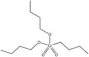 Tri-butyl chromate Struktur