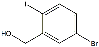 (5-bromo-2-iodophenyl)methanol Struktur