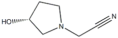 (R)-2-(3-hydroxypyrrolidin-1-yl)acetonitrile Struktur