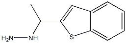 1-(1-(benzo[b]thiophen-2-yl)ethyl)hydrazine Struktur