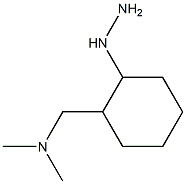 1-(2-hydrazinylcyclohexyl)-N,N-dimethylmethanamine Struktur