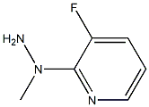 1-(3-fluoropyridin-2-yl)-1-methylhydrazine Struktur