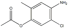 1-(4-Amino-5-chloro-2-methyl-phenyl)-acetic acid Struktur