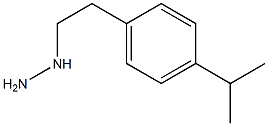 1-(4-isopropylphenethyl)hydrazine Struktur