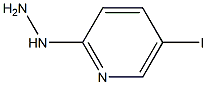 1-(5-iodopyridin-2-yl)hydrazine Struktur