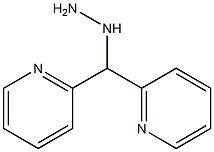 1-(di(pyridin-2-yl)methyl)hydrazine Struktur