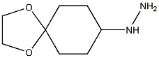 1-(ethylenedioxycyclohex-4-yl)hydrazine Struktur