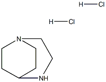 1,4-DIAZABICYCLO[3.2.2]NONANE DIHYDROCHLORIDE Struktur