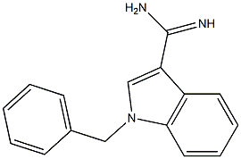 1-benzyl-1H-indole-3-carboximidamide Struktur