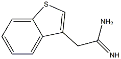 2-(benzo[b]thiophen-3-yl)acetamidine Struktur